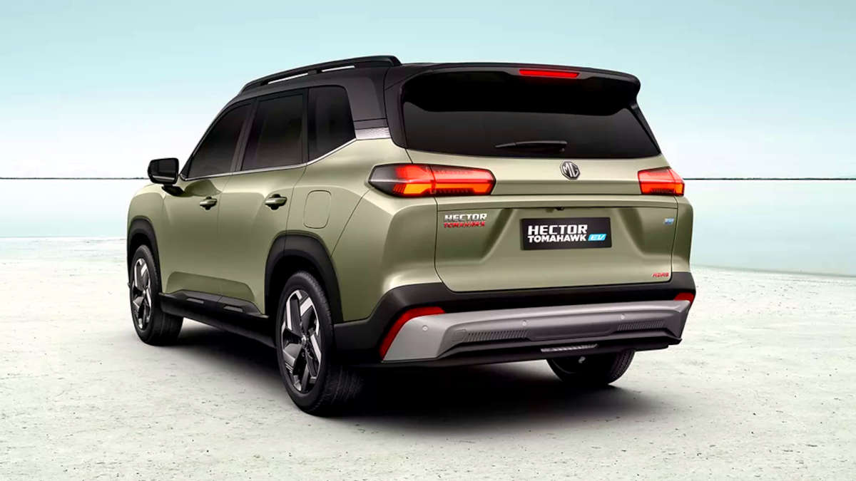 MG Hector Tomahawk EV Essence 7 Seater